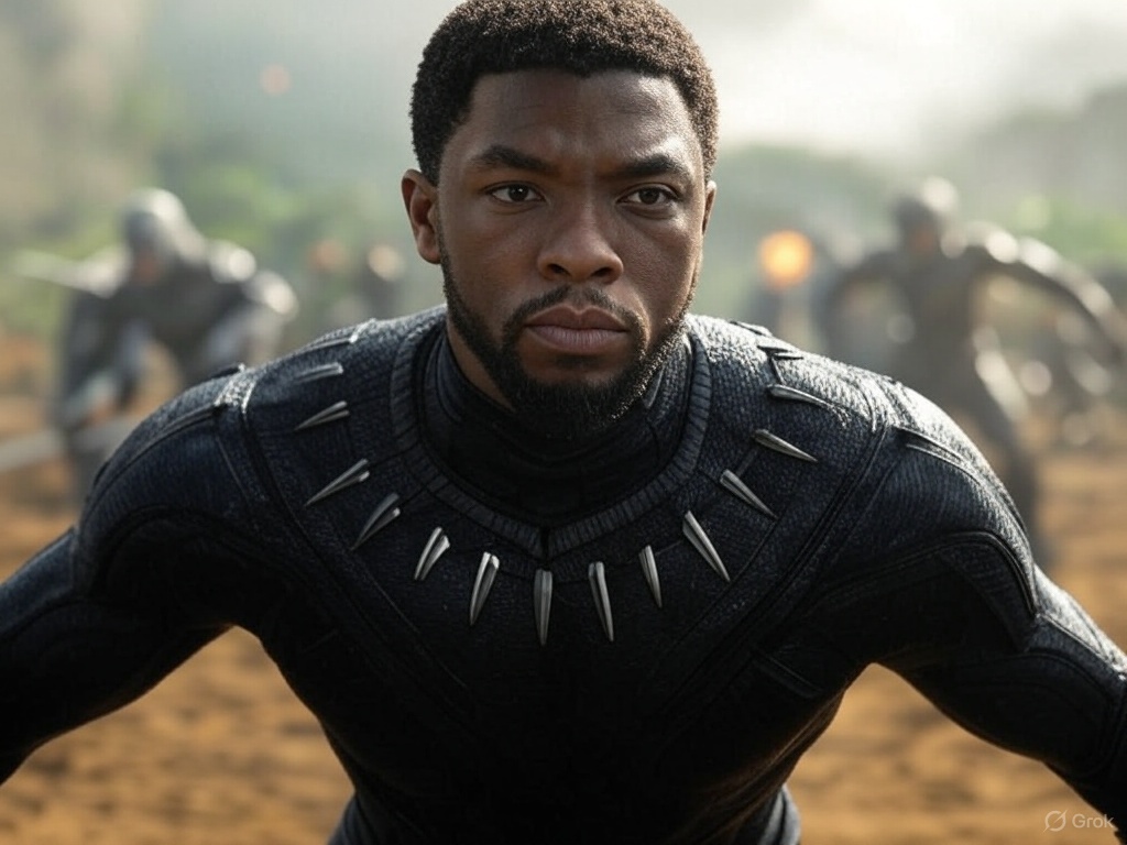 映画ブラックパンサーのイメージ画像